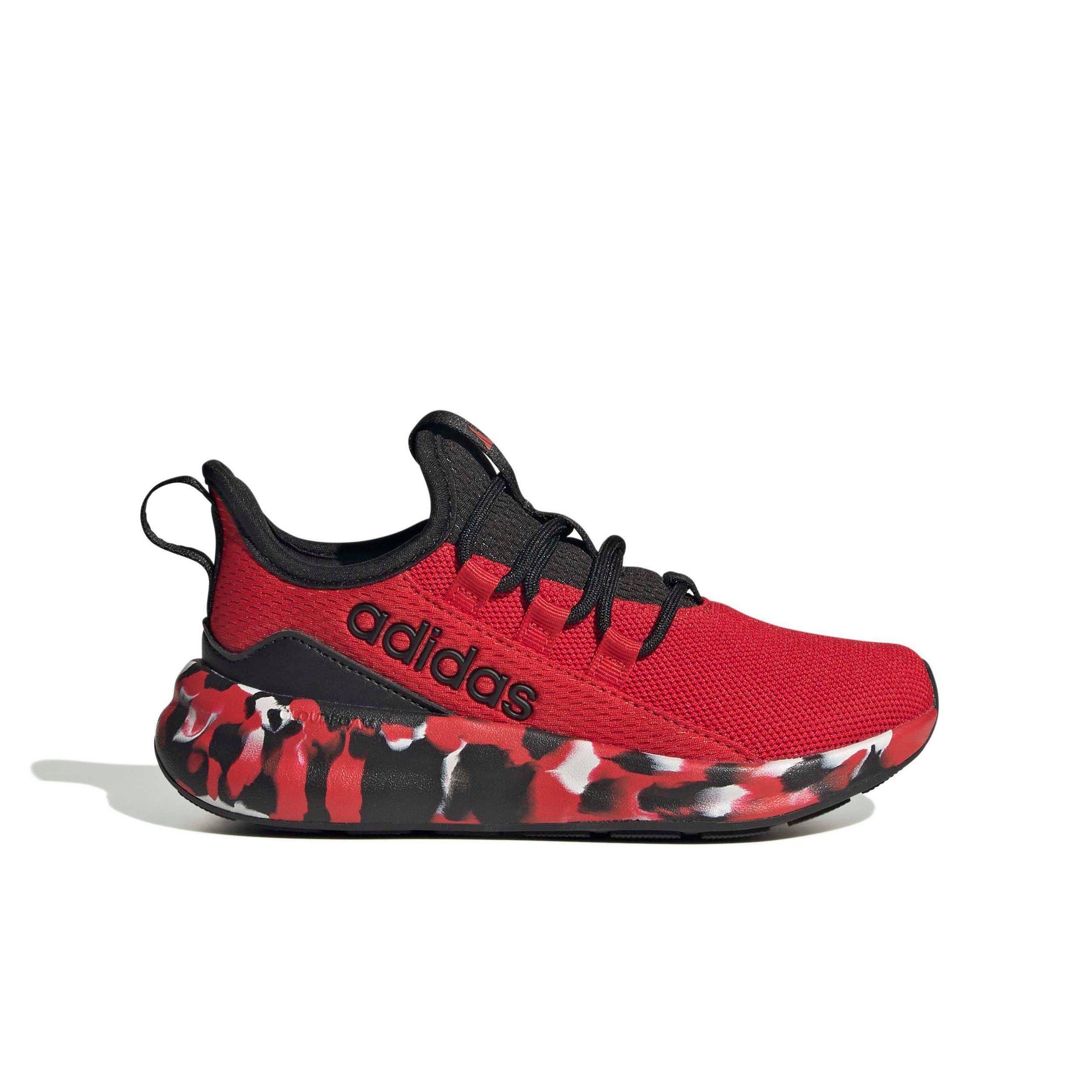 adidas Lite Racer Adapt 8.0 "Better Scarlet/Core Black/Grey One" Preschool Boys' Shoe - SCARLET/BLACK/GREY